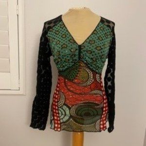 Jean Paul Gaultier Soleil Mesh Top